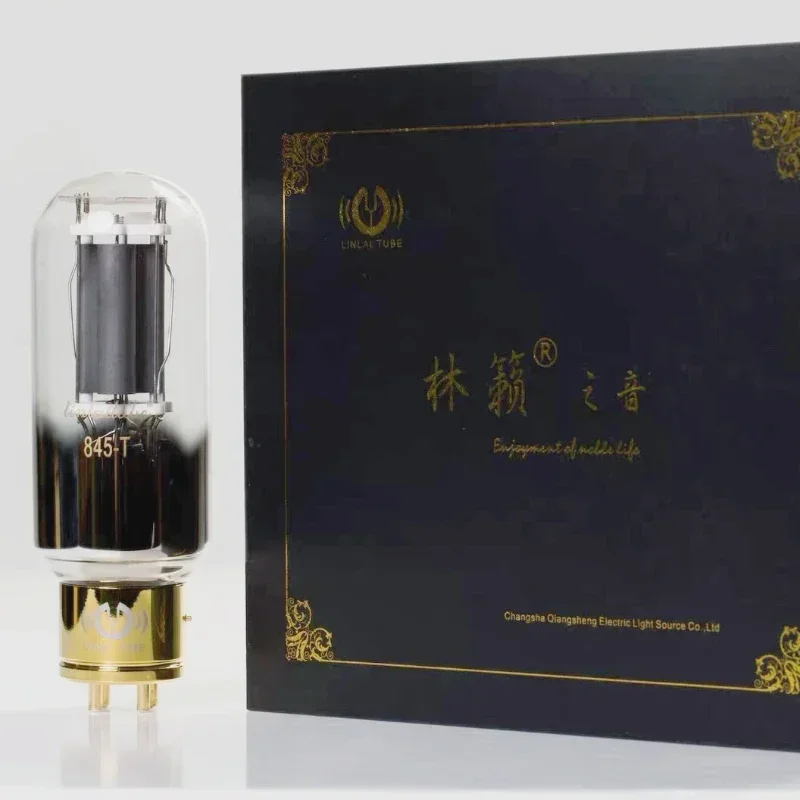 845-T LINLAI رذاذ الكربون الزجاج قذيفة فراغ أنبوب بدلا من 845 أنبوب مُضخّم صوت HIFI مضخم الصوت