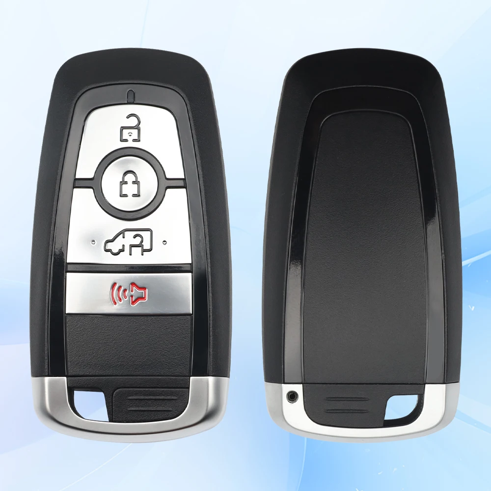 Zz Car Key Case For Ford Mondeo Edge Escape Ranger Fusion Mustang Raptor Explorer F150 F250 F-350 2/3/4/5BTN Remote Fob Shell