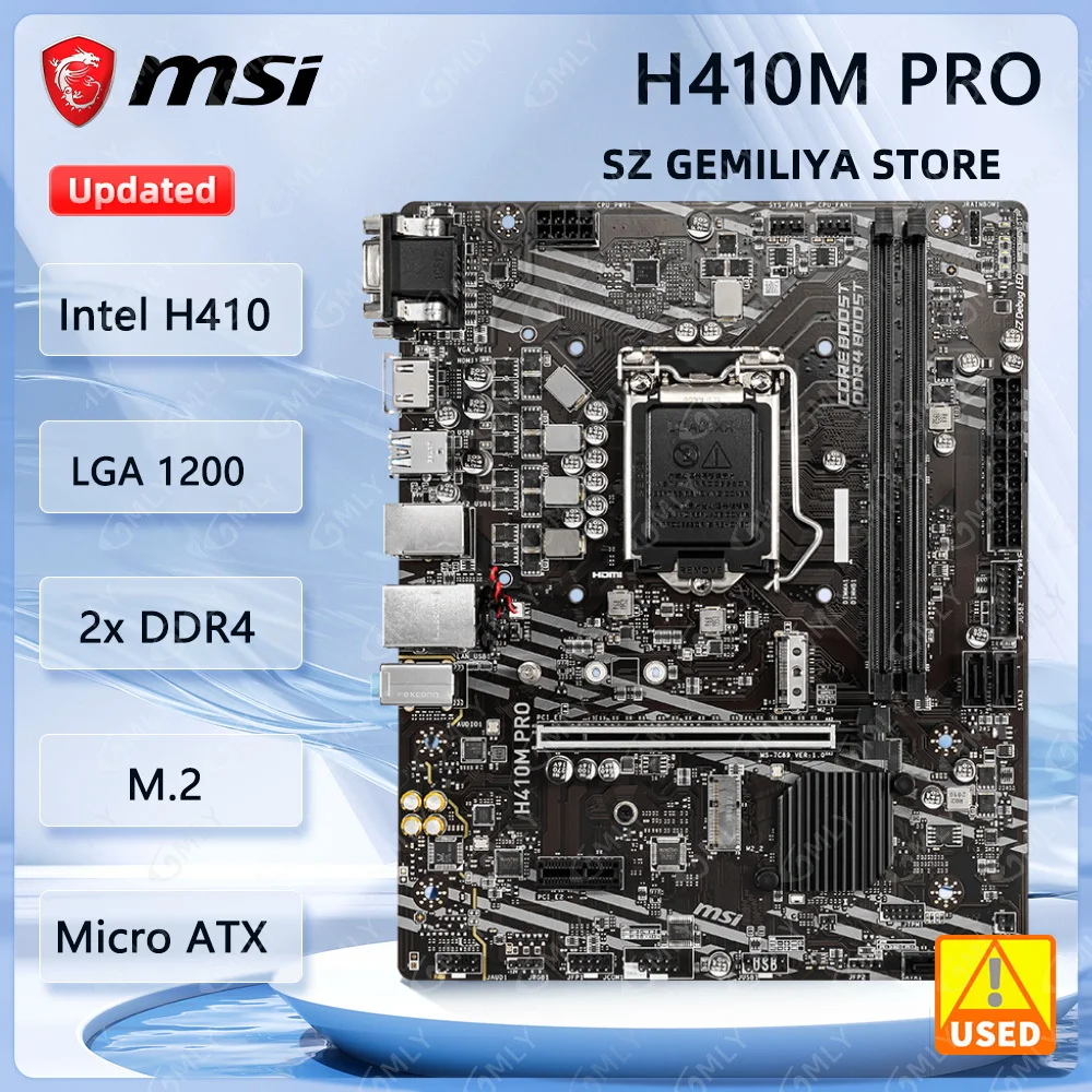 Msi H410M Pro Mothe… - image