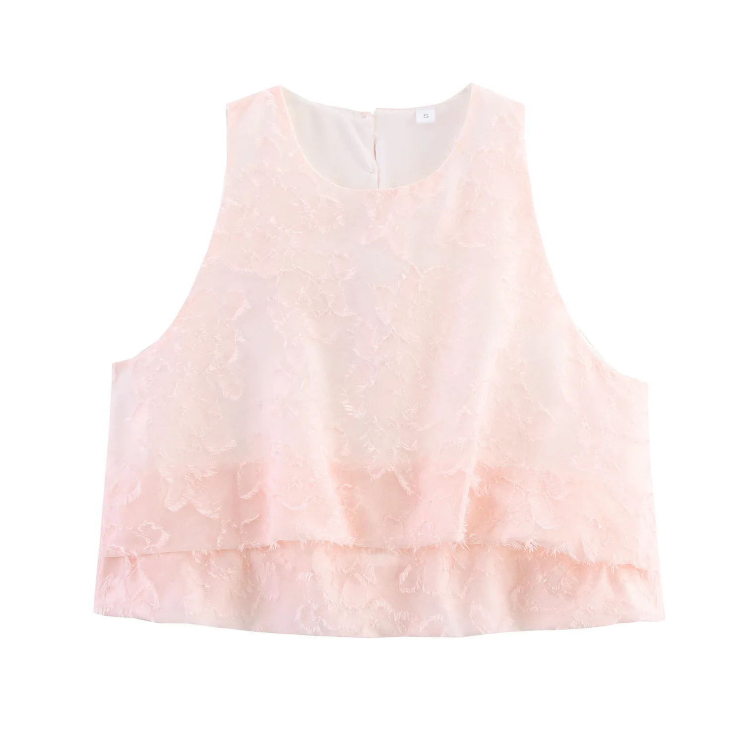 

Летний текстурный жилет Топ в европейском и американском стиле, оптовая продажа воздушных шаров 2974649942