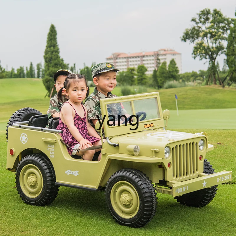 Cx Super Grote Dubbele Stoel Off-Road Jeep Kinderen Elektrische Auto Vierwielige Off-Road Baby Afstandsbediening Speelgoedauto