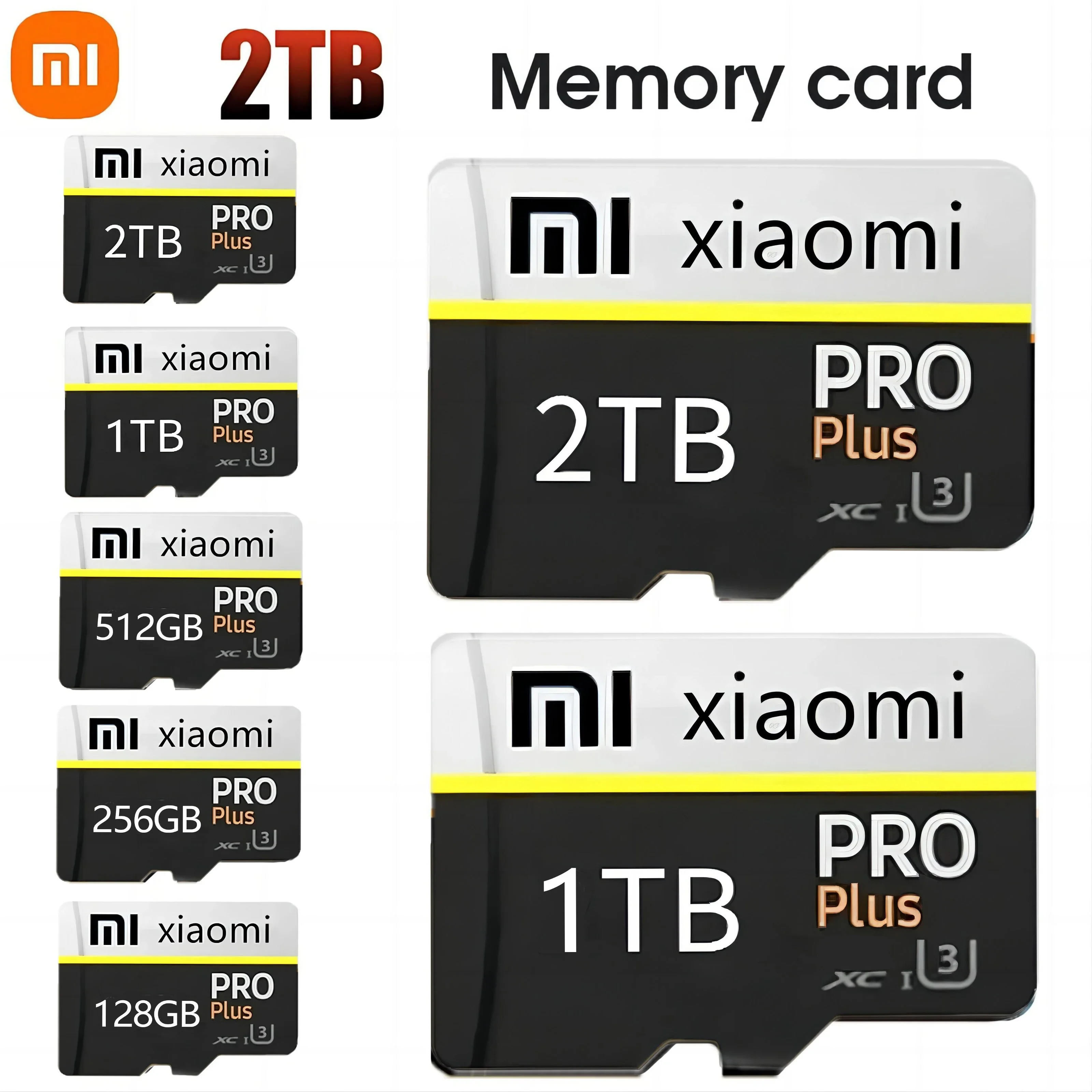 Xiaomi 2TB 1TB Micro SD Card 128GB High Speed Memory Card 256GB V60 Mini SD Cards 512GB UHS-1 TF Flash Card For Nintendo Switch