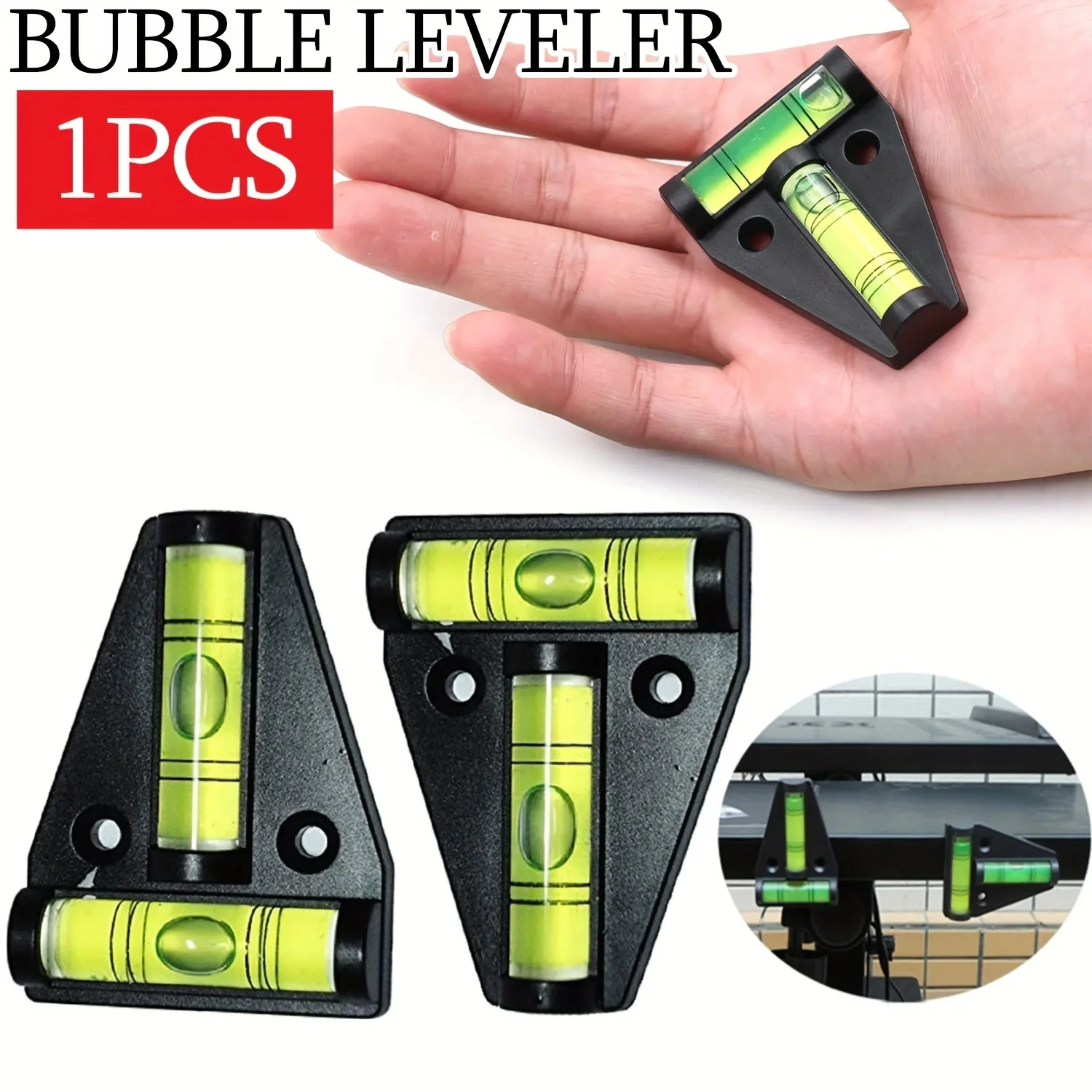 1pc Bubble Leveler T-type Measuring Tool Small Bubble Leveler
