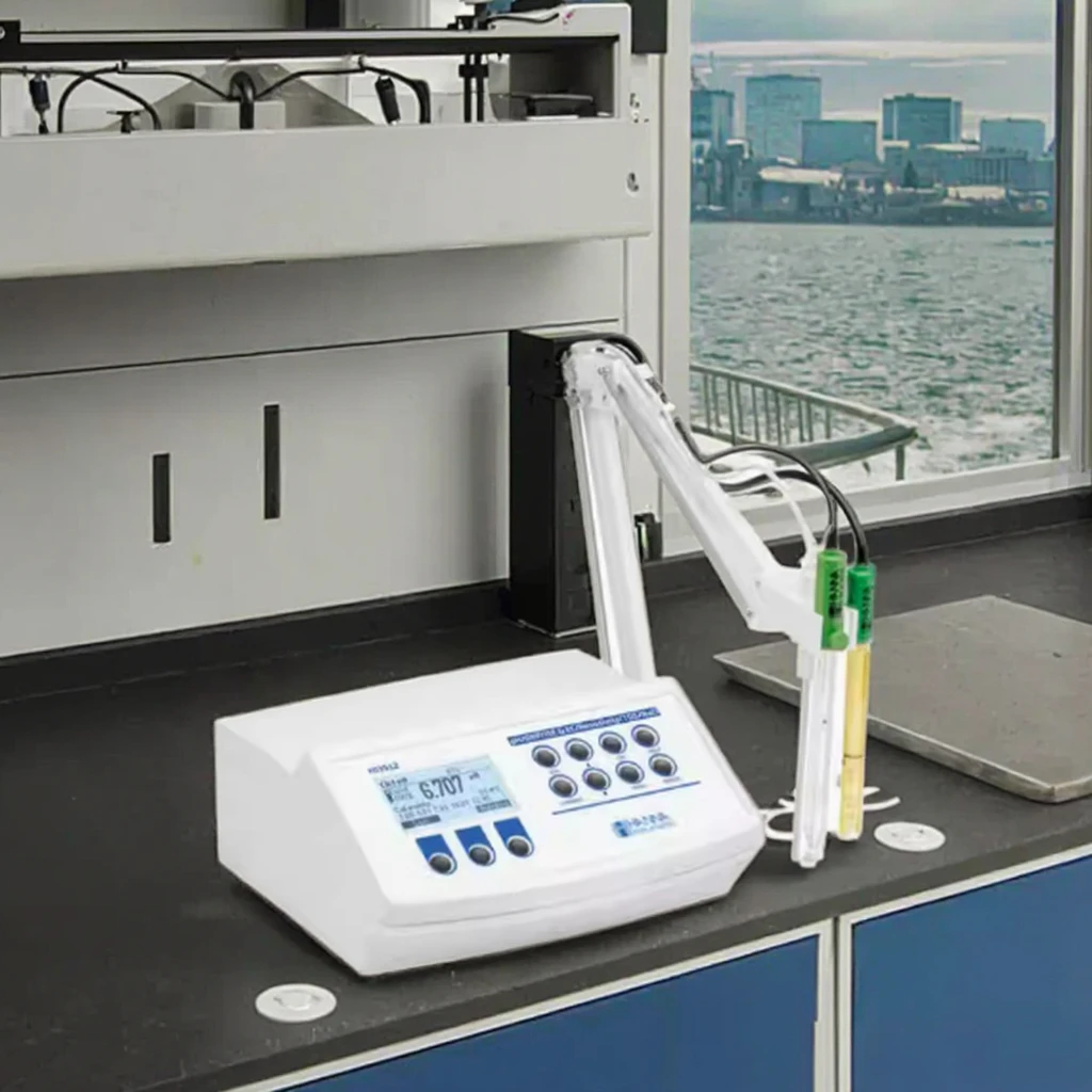 

New HI3512-02 desktop pH/conductivity meter for laboratory water quality testing in 2026