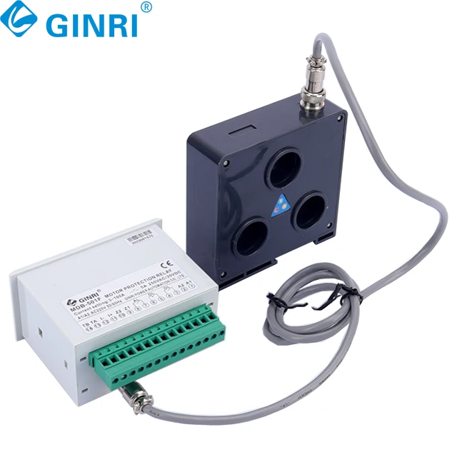 GINRI MDB-501F شاشة الكريستال السائل الزائد الجهد التحكم الحالي فصل حماية المحرك التتابع مع CT حماية التتابع #4