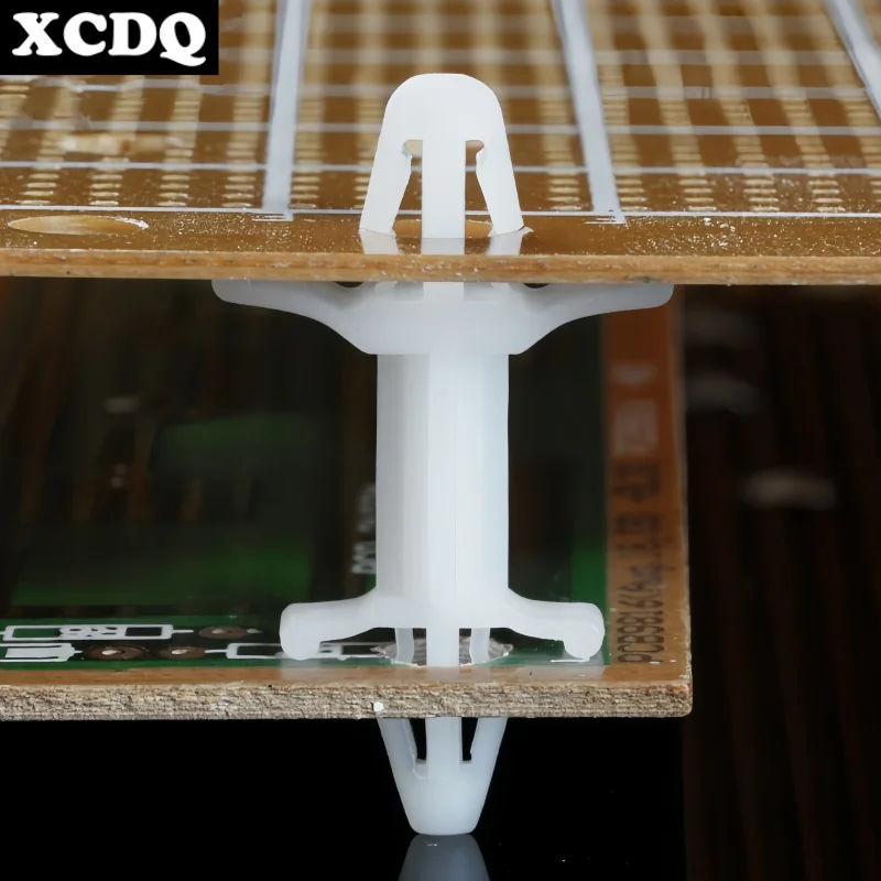 100pcs XLB PA66 Circuit Board Isolation Column Double Head Aircraft Type Push-in PCB Fixed Insulator Spacer Gasket