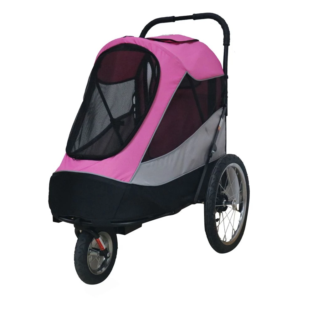 Hot sale pet trailer 2 in 1 pet trailer stroller for dogs outdoor bicycle pet trailer with high quality