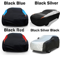 1pc 2-Colors Car Cover Outdoor Protection Full Exterior Snow Cover Sunshade Dustproof Protection Cover Universal for Sedan SUV