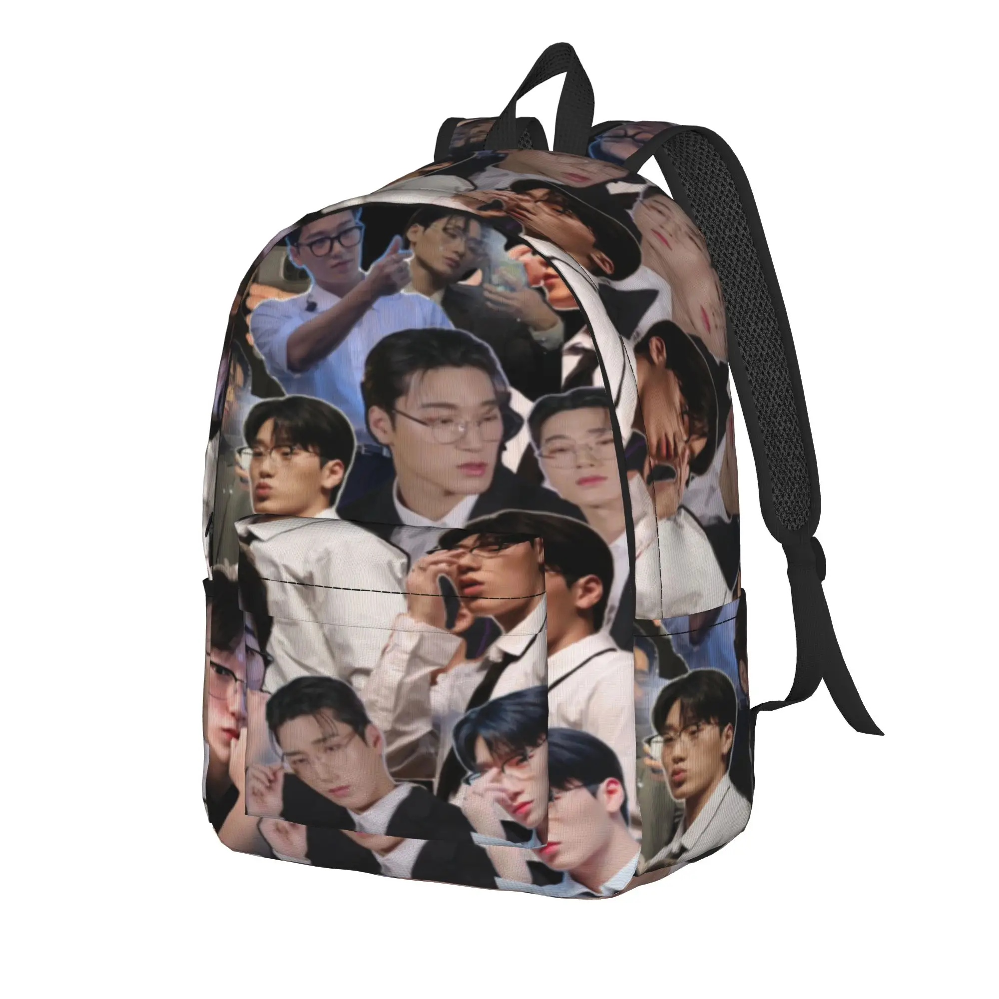 choi san bad ateezs Casual Backpack Gift Student Business  Daypack for Men Women Laptop Computer Canvas Bags