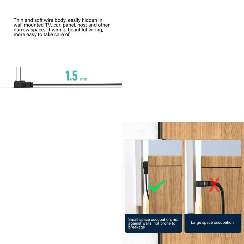 

USB Type C to USB A Cable with Design for Convenient Use for Type C Smartphones, Tablets, Headphones, HX5E