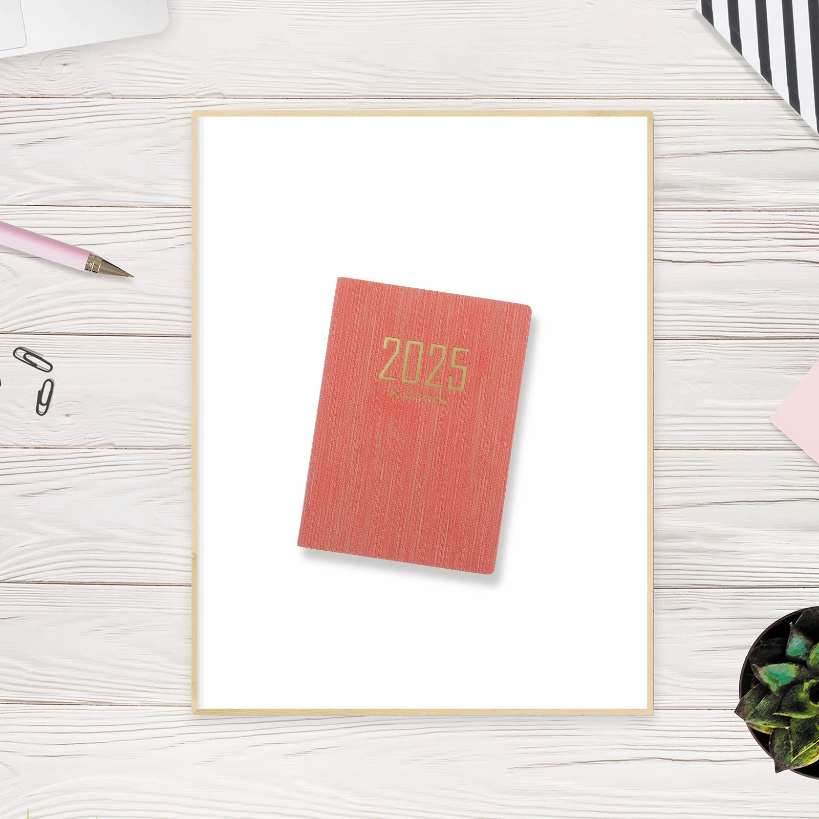 2025 Schedule Month Planner Students Agenda Notepad Schedules Academic Convenient Daily Paper Pu Notebook