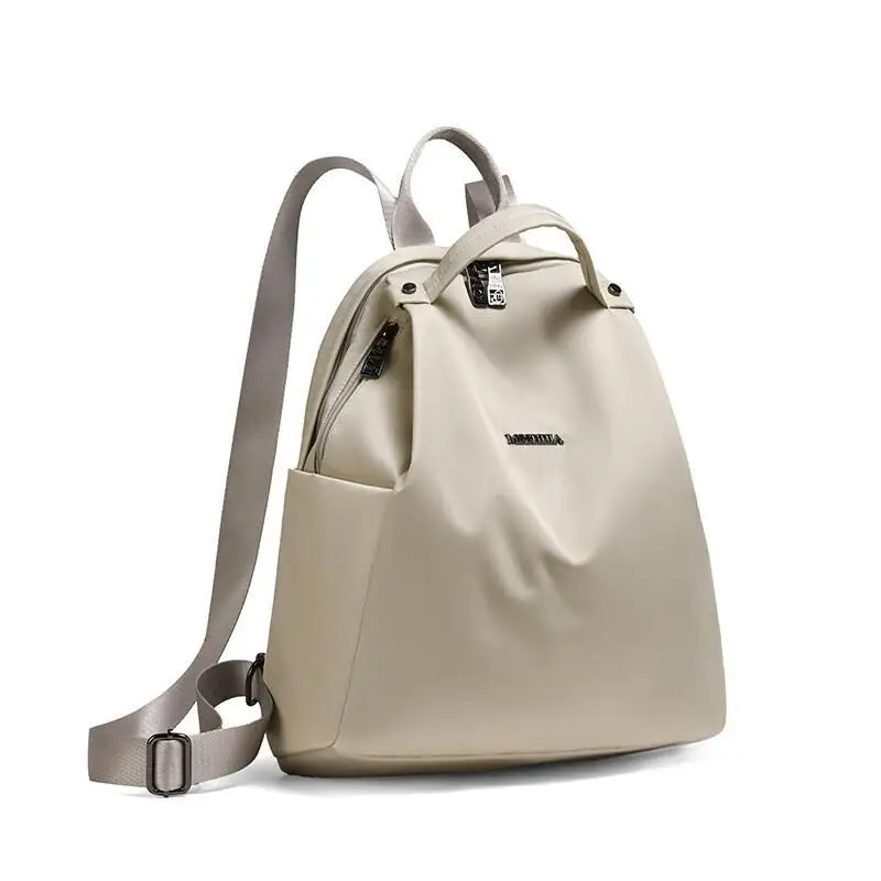 

Fashionable New Waterproof Fabric Backpack Large Capacity, Multifunctional, Student Backpack, Crossbody Bag Handbag Shoulder Bag