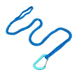 Kayak Paddle Leash Elastic Bungee Strap Lanyard Rope Lightweight Kayak Rod Leash for Boating Fishing Rafting Canoeing