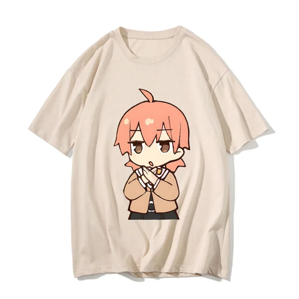 Bloom Into You Hip Hop T-Shirt Men Streetwear Kawaii Printed T Shirt 2023 Male Harajuku Cotton Regular Short Sleeve Tshirt Tops image 3