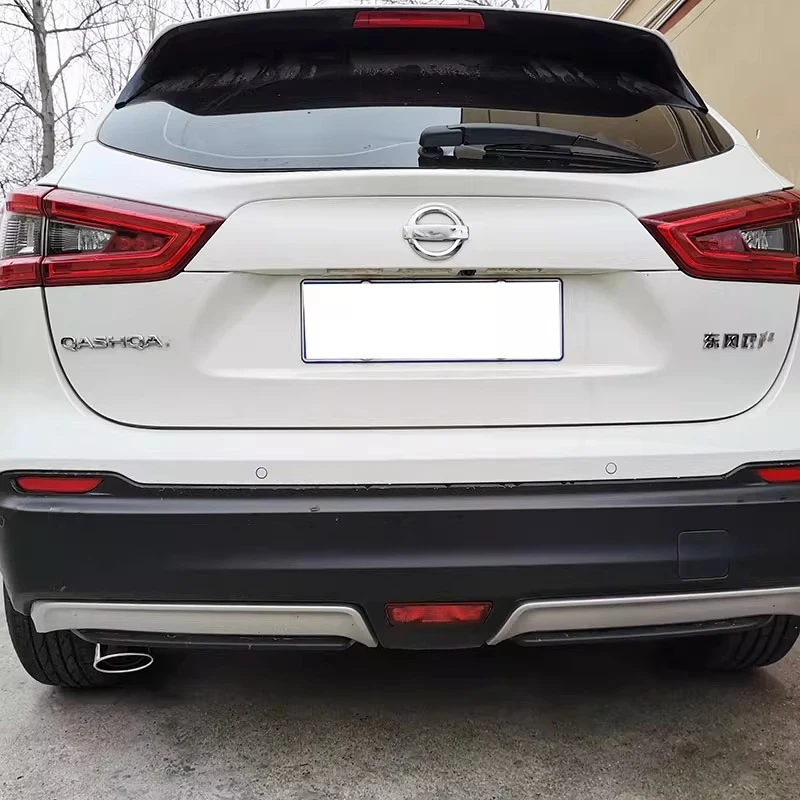Car Styling Stainless Steel Exhaust Muffler Tip Pipe For Nissan Qashqai 2008-2015 2016-2022