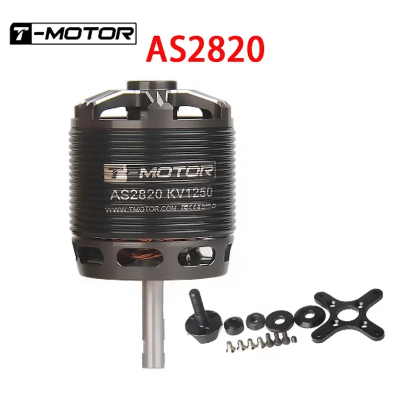 

T-MOTOR AS2820 AS 2820 Длинный вал KV880 KV1050 KV1250 Бесщеточный двигатель для гонок FPV с фиксированным крылом RC Drone