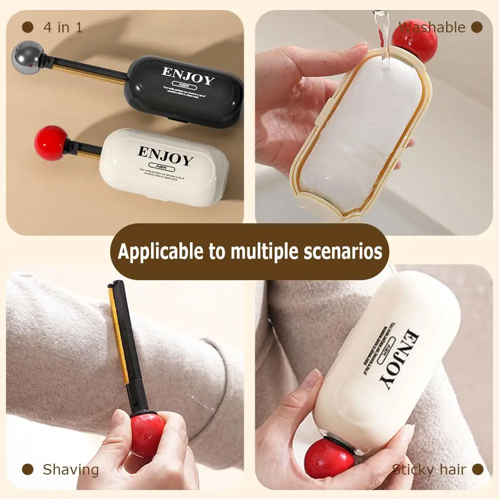 Portable Multifunctional Lint Remover Wool Coat Can Washed Scraper Remover Repeatedly Be Cleaning Pet And Used Tool Brush H H8H1