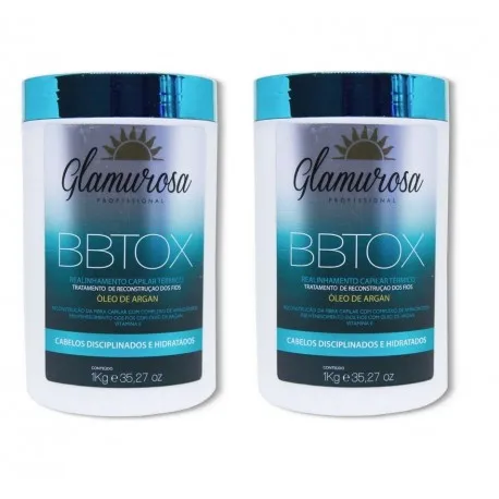 Glamurose Botox Kit With Argan Oil 2x1kg