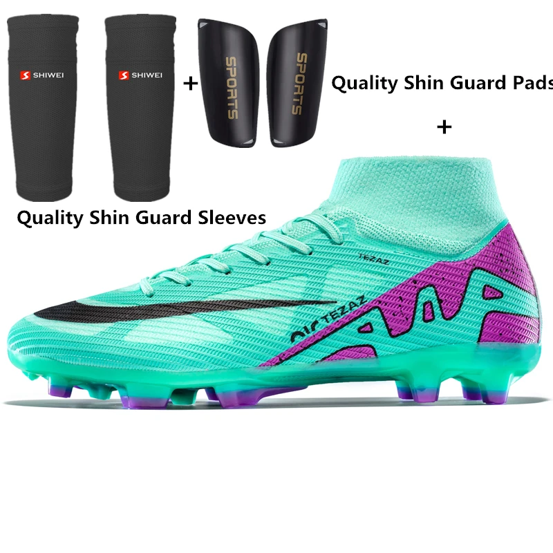 Sport Shoes for Football Soccer Shoes Outdoor Football Turf Sneakers Soccer Cleats Football Boots Men Boys Football Boots Unisex