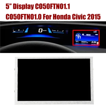 C050FTN01.0 C050FTN01.1 5-calowy szklany ekran LCD z digitizerem do Honda Civic 2015, samochodowy panel wyświetlacza LCD DVD GPS, części zamienne