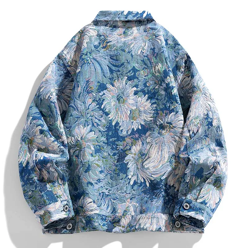 الرجال فضفاضة تناسب الخريف الشتاء زوجين سترة عادية المشهد الربيع Vintage سترة الرجال الفاخرة الشارع الشهير الرجال سترة البضائع #4