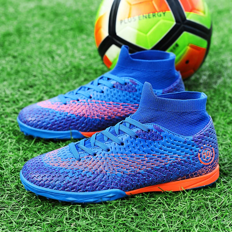 

Men Soccer Shoes Kids Football Boots Women Breathable Soccer Cleats Antiskid Chaussure Football Shoes Outdoor Football Shoes