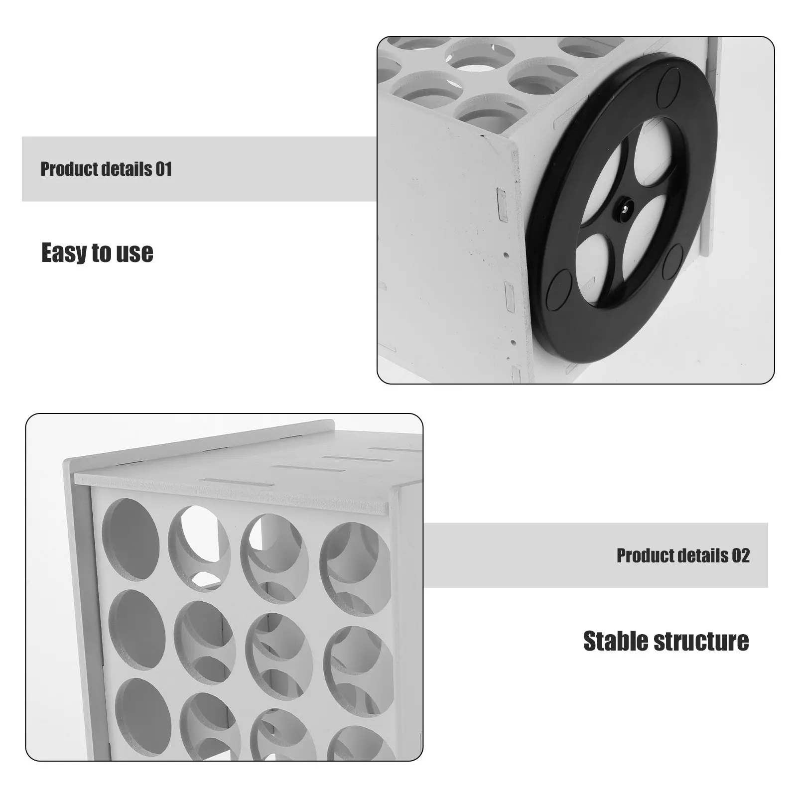 

Artist Paint Storage Stand Wooden Desktop Rack for Pigment Bottles Ink Containers Craft Supplies Organized Workspace Solution