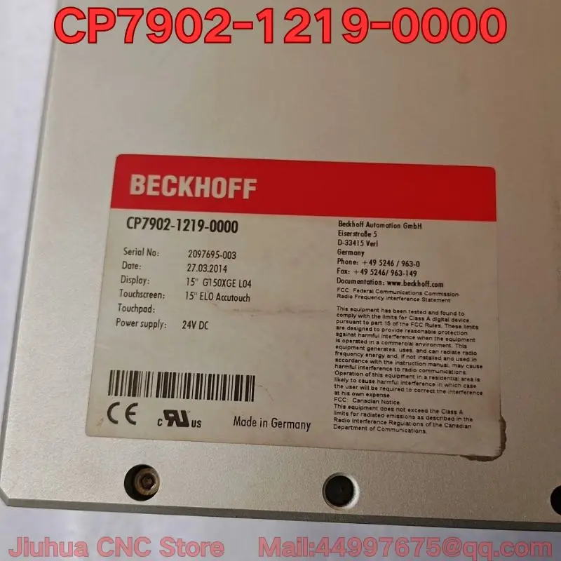 Second-hand CP7902-1219-0000 touch screen function test normally requires negotiated price Latest prices for August 2026