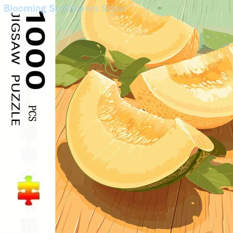 500/1000/1200/2000 PCS Puzzle for Colourful Fruit Jigsaw Puzzles for Challenging Family Activity Games Party Birthday Gift