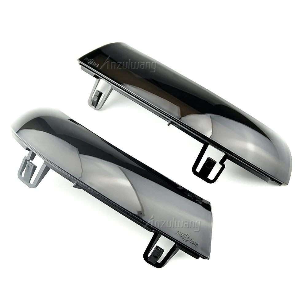Black For VW GOLF 5 GTI V MK5 Jetta Passat B5.5 B6 Sharan Superb EOS Dynamic LED Turn Signal Light Side Wing Mirror Indicator
