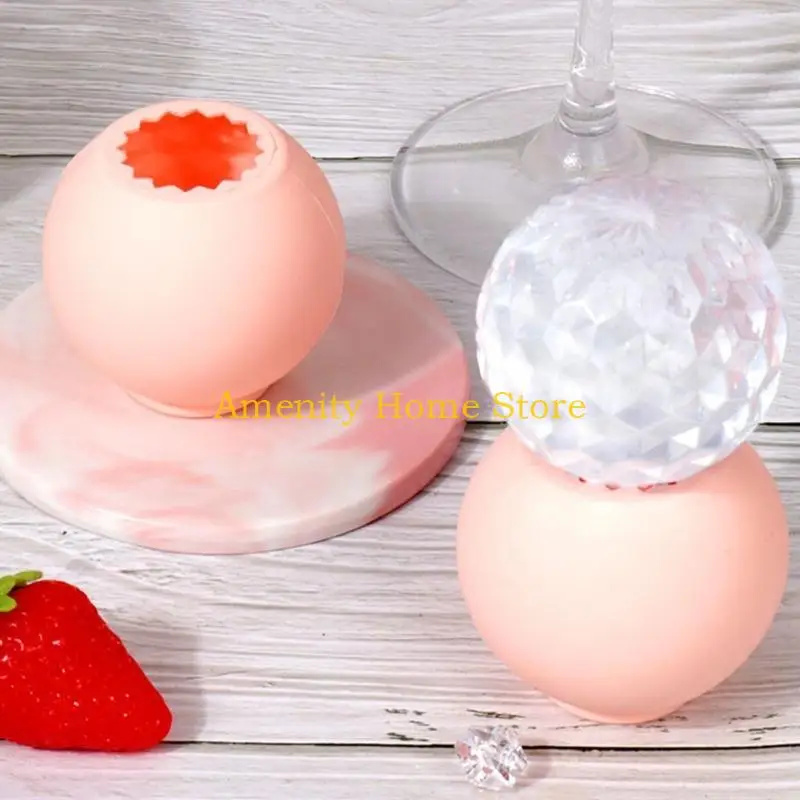 F26C Small Balls Shaped Silicone Moulds Perfect Gift for Hand-Making Lover