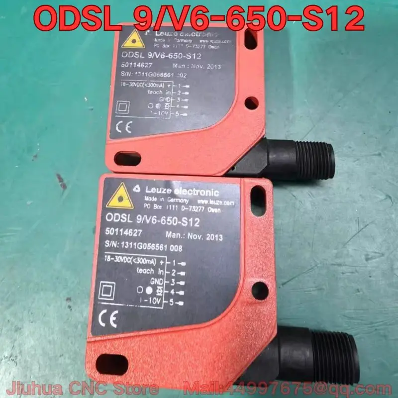 Second-hand ODSL 9/V6-650-S12 infrared rangefinder function test is normal Latest Prices as of September 2026