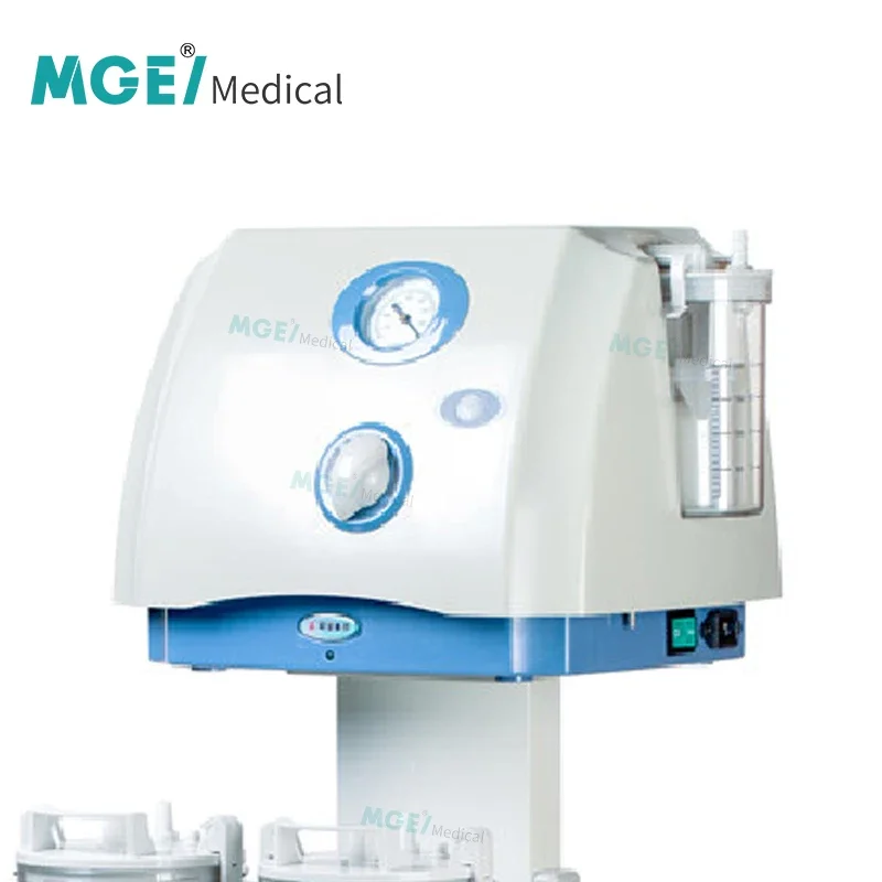 

MEDIGE Hospital Vertical Unit Suction Device Mobile Surgical Wound Electrical Vacuum Suction Machine