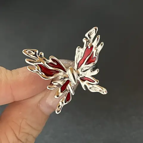 Y2K Kristallringar Kpop Hjärt Justerbar Ring Oregelbunden Geometri Punk Vintage Ringar Set För Kvinnor Flickor Nya Modesmycken 10 best sales finurliga smycken - №2