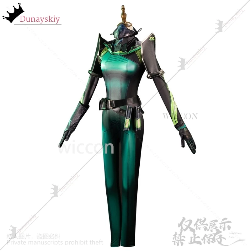 Viper-Cosplay de Anime, mono de serpiente VALORANT, pelucas de uniforme sexys para Halloween, fiesta de Navidad, juego de rol personalizado para niñas y mujeres