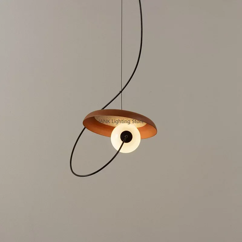 Modern Designer's New Saving Energy LED Pendant Light Suitable for Study Bar Coffee Shop Indoor Art Hanging Hanging Lamp