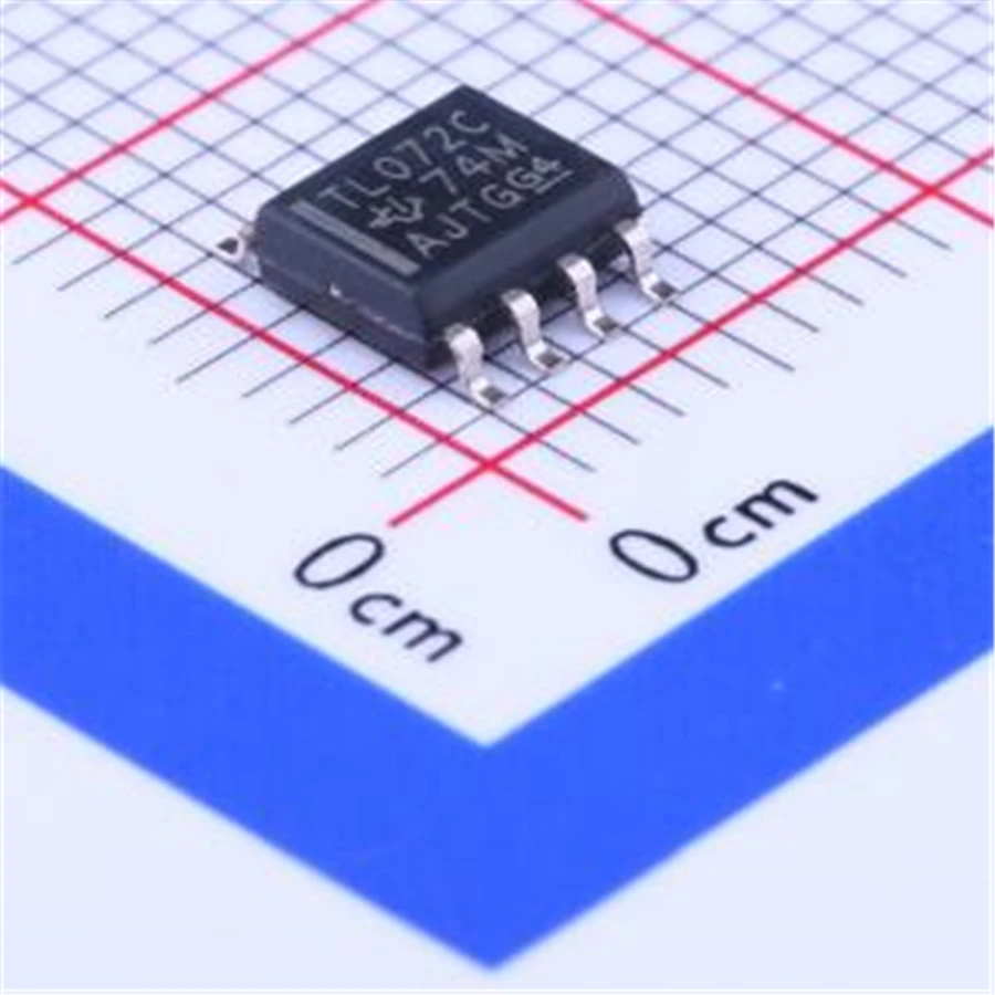 50PCS/LOT TL072CDR (Precision OpAmps)