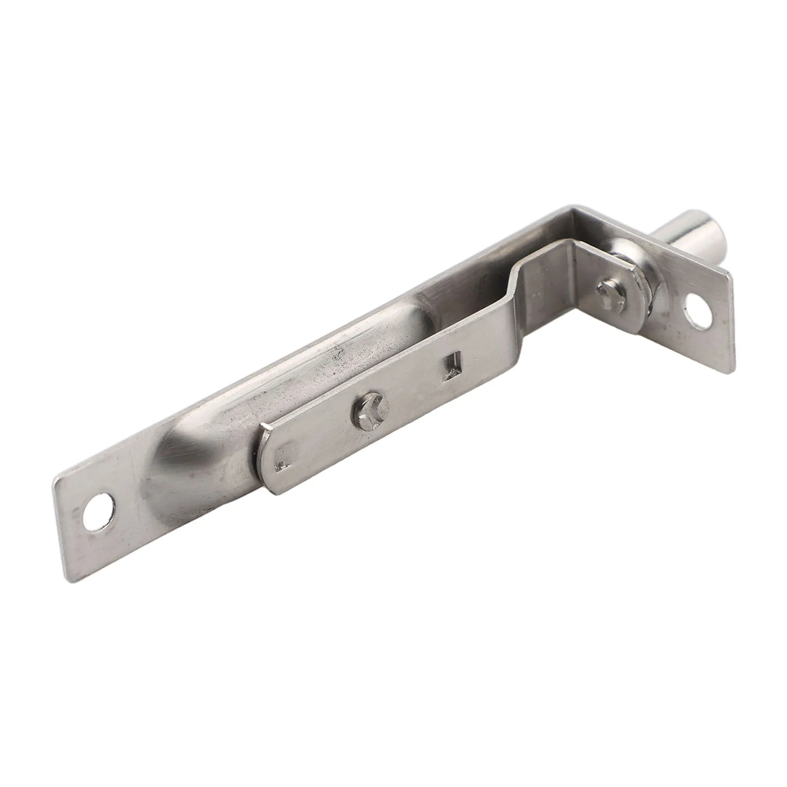 

2 Pack 4 Inch Door Flush Bolt Stainless Steel Security Door Guard Concealed For Home Room Patio Primary-secondary Doors