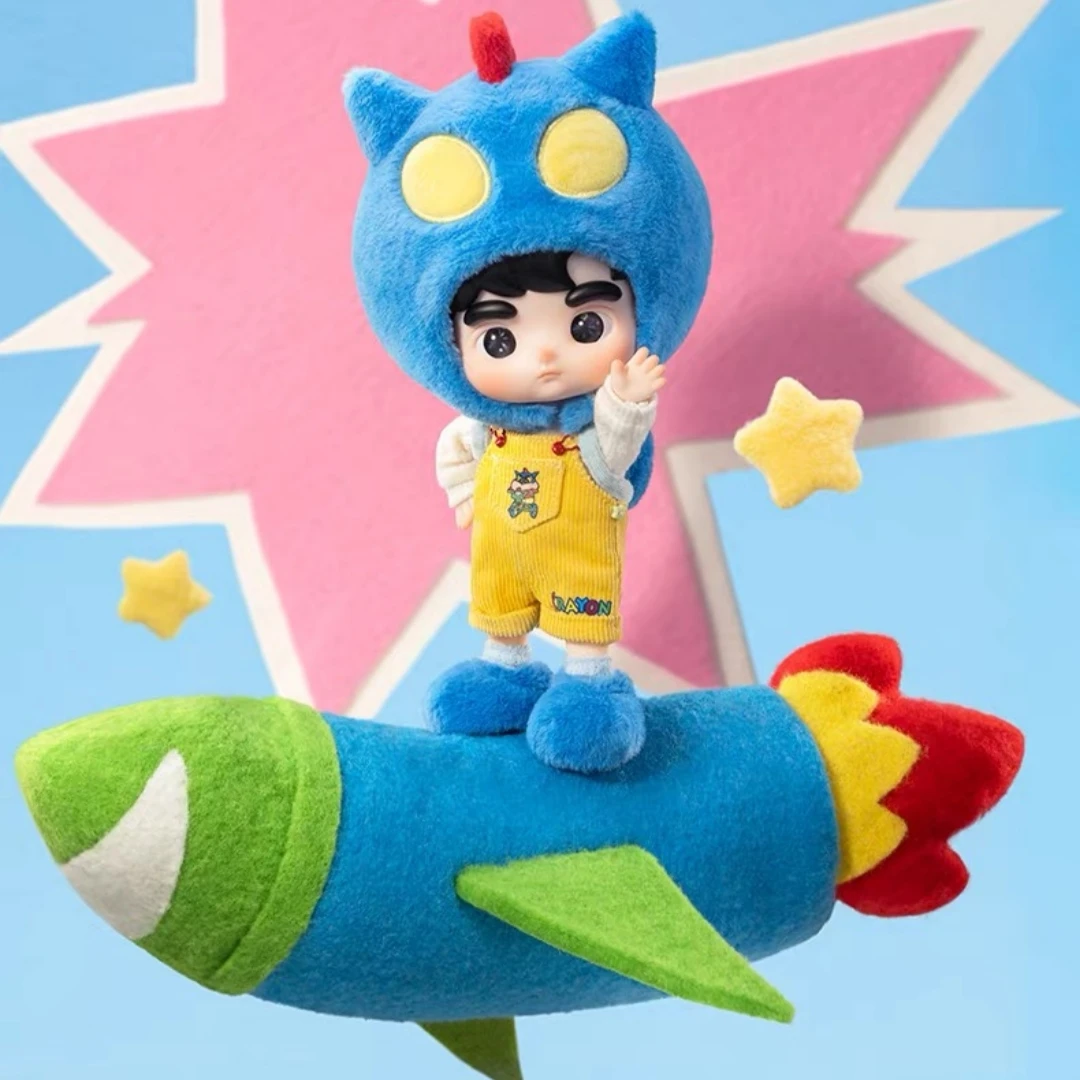 POP MART HACIPUPU CRAYON SHINCHAN Series 1/8 Action Figure Blind Box Guess Bag Original Toys Doll Cute Anime Figure Ornaments