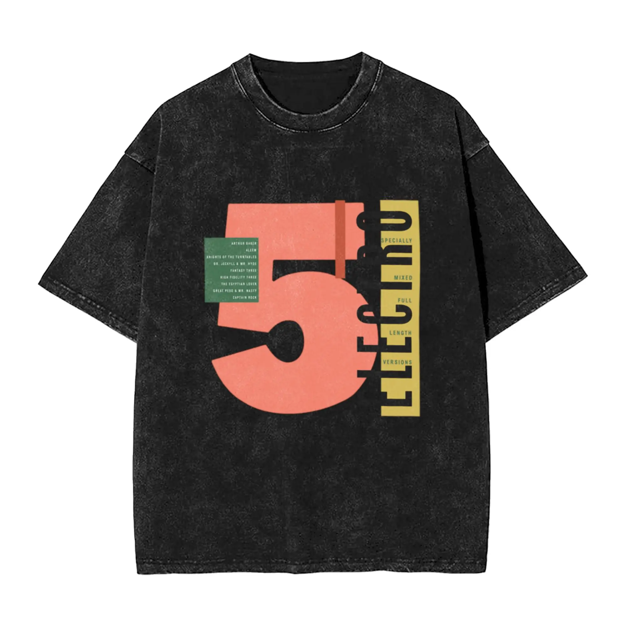 Electro 5 Old School Hip Hop Classic Stylish A Vintage Oversized Cotton Unisex T-Shirts