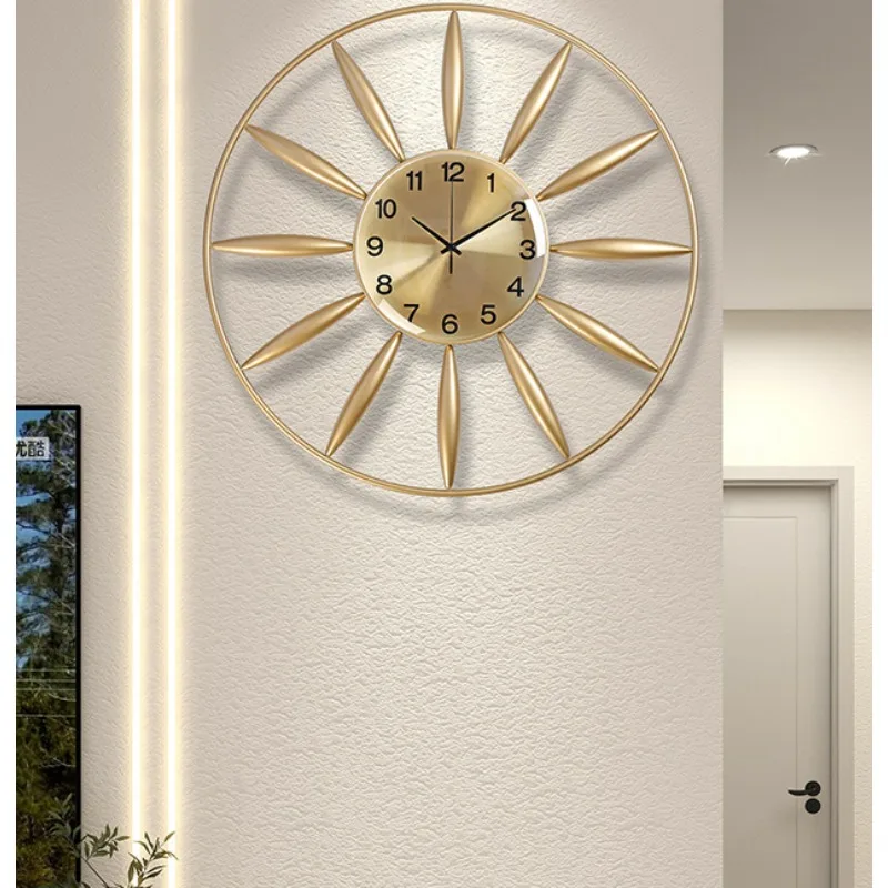 

Large 3d Wall Clocks Modern Living Room Art Silent Battery Clock Mechanism Mechanical Clock Relogio De Parede Wall Decoration