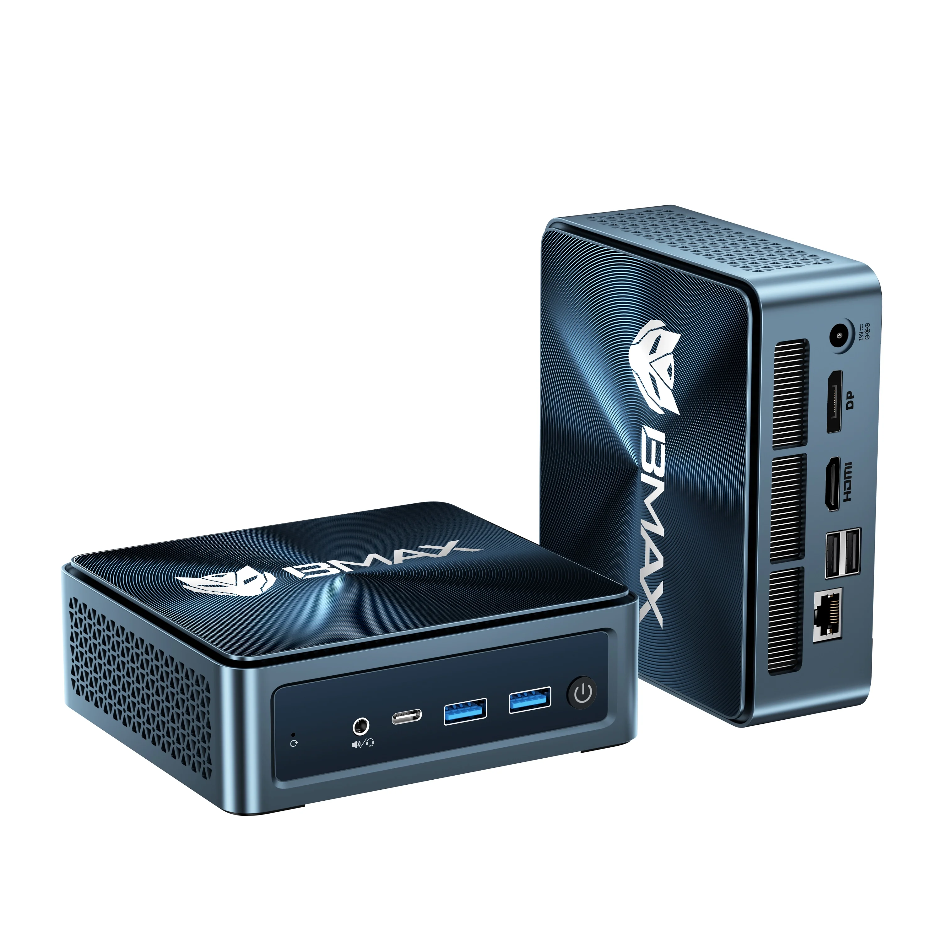 BMax Mini B11 Power Mini-PC: Intel Core Ultra 7 155H, Intel Arc Grafik, 24GB LPDDR5, 1TB NVMe SSD, Windows 11