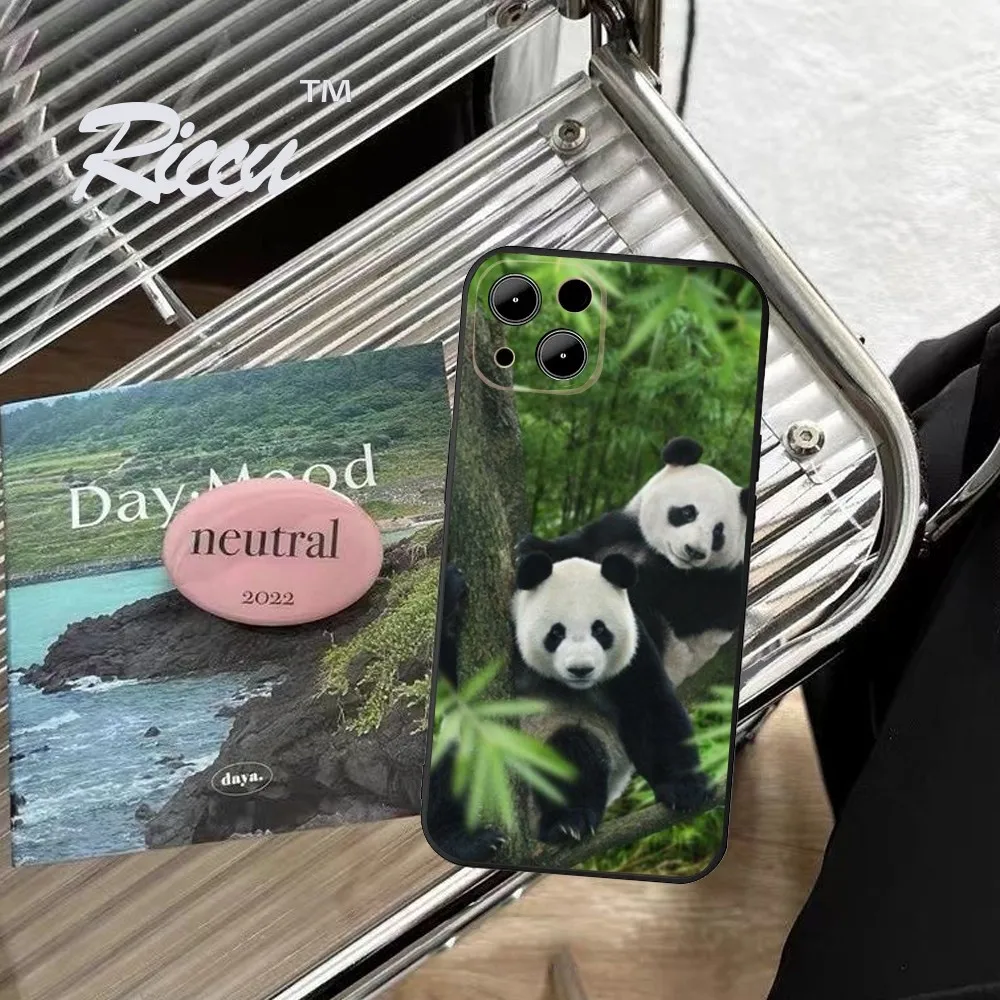 F-Fubao Panda  Phone Case  For IPHONE 15,13,14,12,Mini ,11, Xr, X ,Xs Pro Max 8, 7 Plus Back Cover