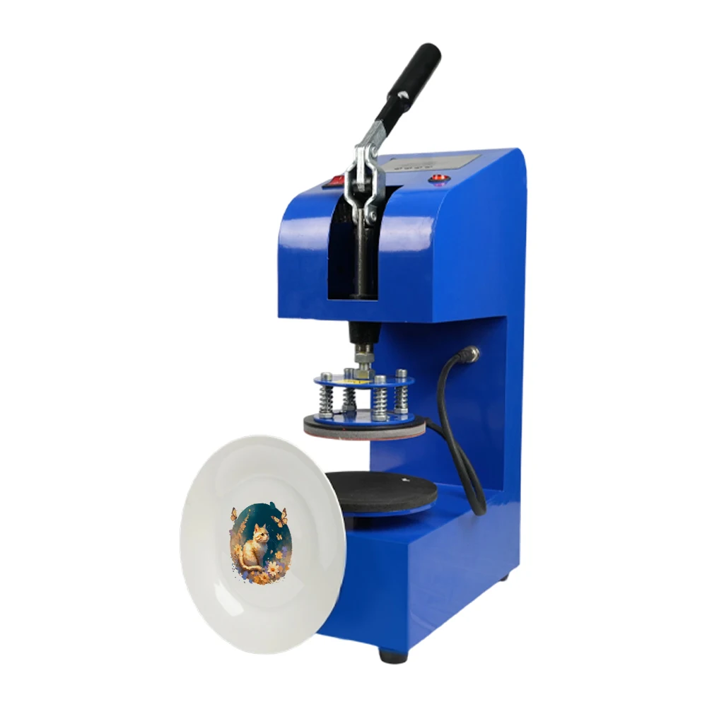High Performance 15cm Electric Plate Heat Press Machine with Uniform Pressure Fast Warm up Digital Controller Heat Press Machine