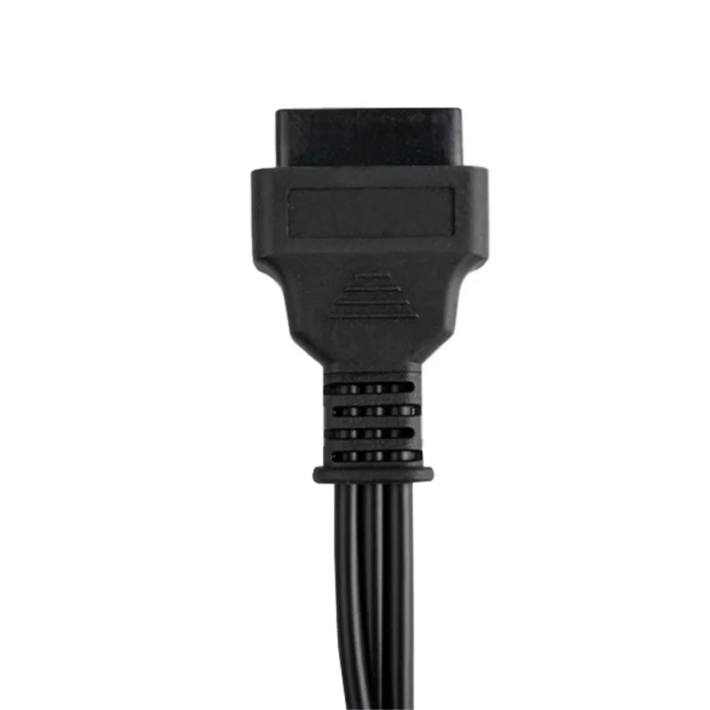 For Yamaha 3+4 6 Pin For Honda to OBD 16Pin Motorcycle OBD2 Extension Adapter Cable Diagnostic Connector Scanners Detection