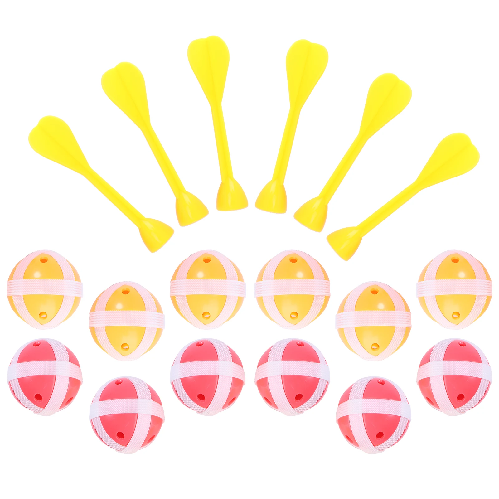 18-delige Dart Sticky Ball Set Kinderen Sportspeelgoed Spel Plastic Kinderballen voor