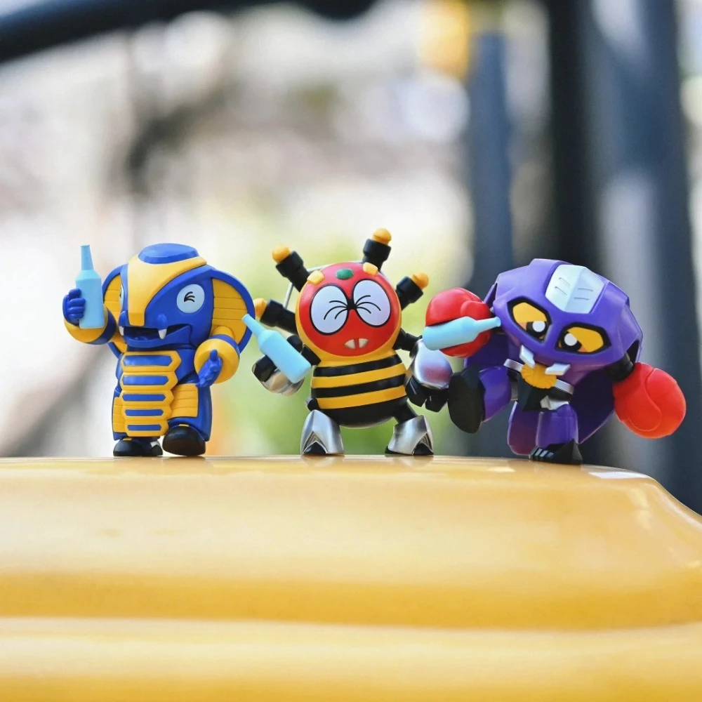 B-Robo Kabutack Let's Dance Blind Box Beetle Robot Fridge Magnet Figure Doll Model Anime Desktop Ornament Mystery Bag Toys Gifts view 5