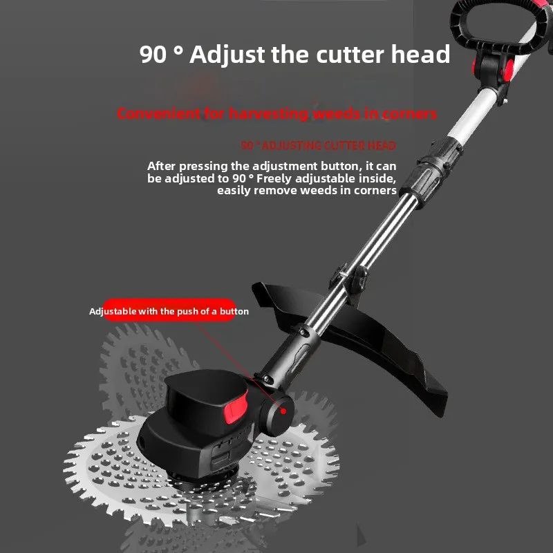 

Brushless electric lawn mower small household handheld multi-function