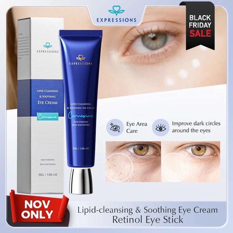 

Fat Granules Eye Cream w/ Retinol, Niacinamide – Puffiness-Relieving, Hydrating, Wrinkle-Look Refining