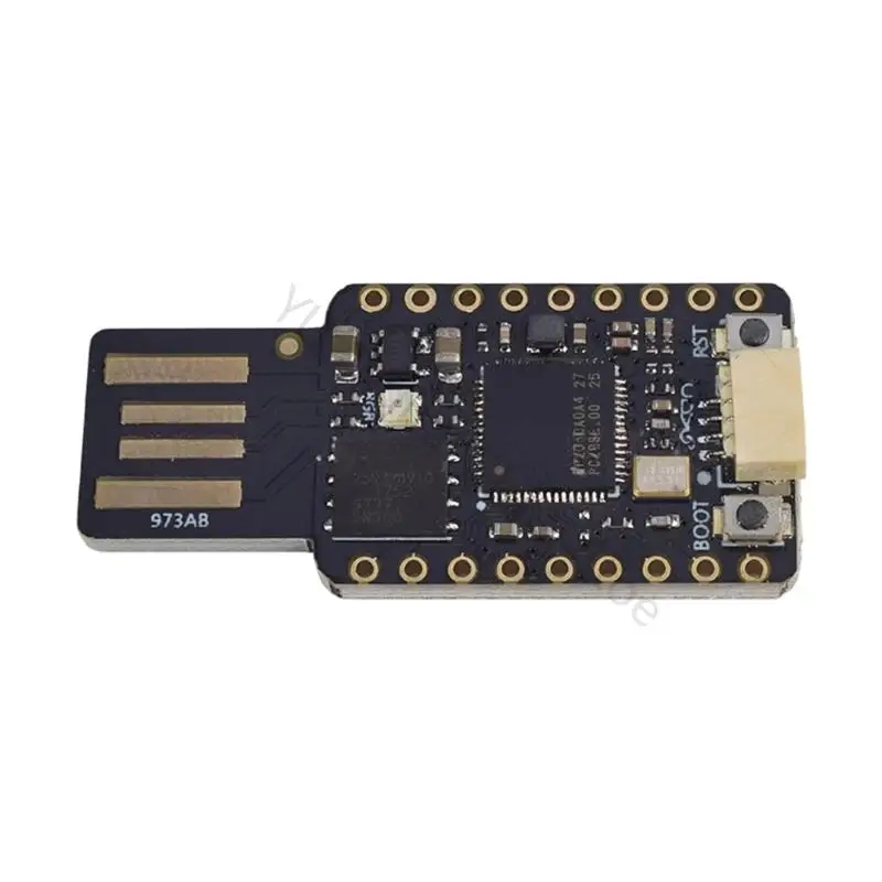 96BA USB-Elektronik-Lernplatine mit RP2350-Prozessor und USB-A-Link – Detail 5